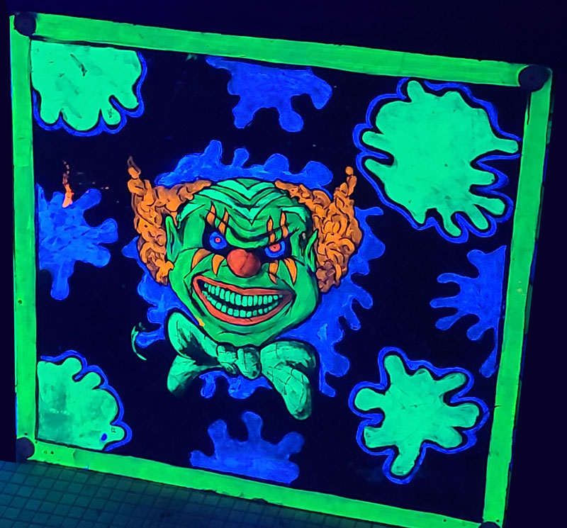 top of clown block