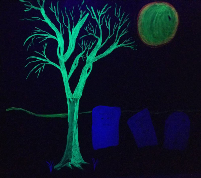 Tree With Graves