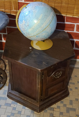 End Table And Globe