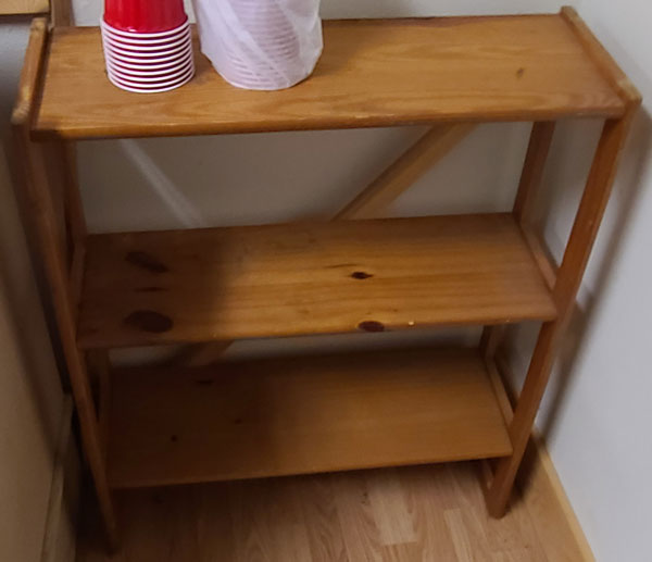 Wooden Shelves