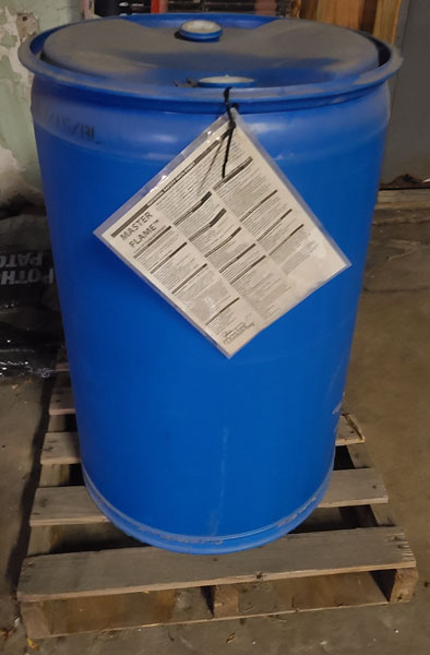 Fire Retardant Barrel