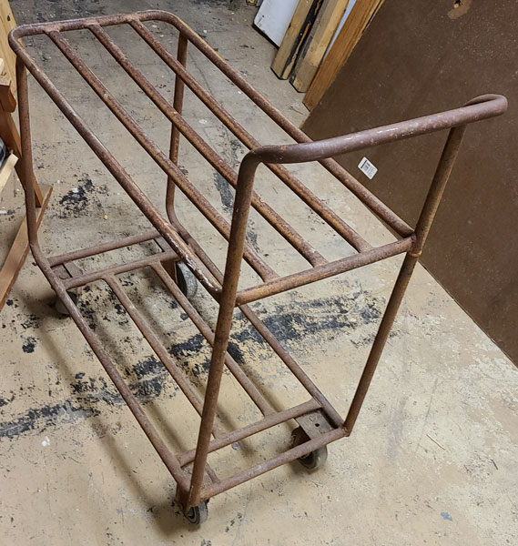 Rusty Metal Cart
