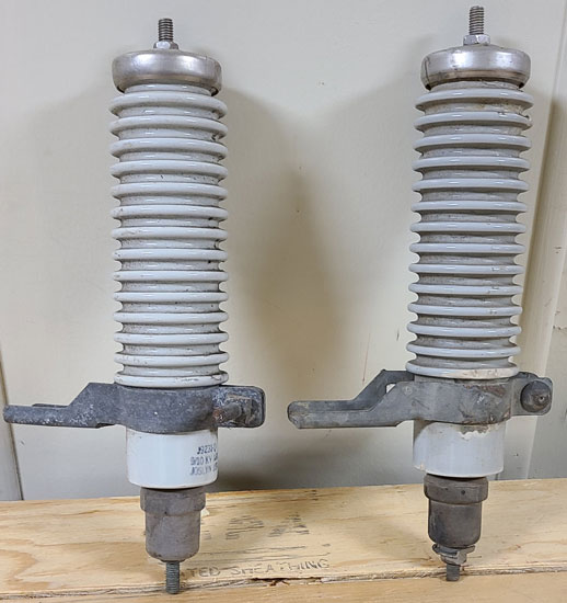 2 High Voltage Insulators