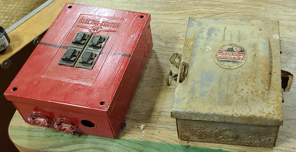 2 Small Electrical Boxes