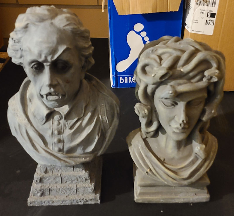 Vampire & Medusa Bust